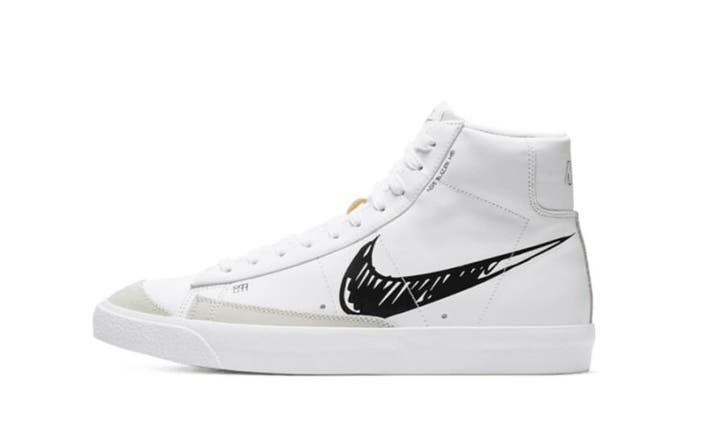 Nike Blazer Mid 77 Sketch White Black, Kleding | Heren, Schoenen