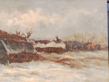 Gerard Hageman (1888-1968) - Winter in Holland