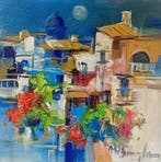 Mario Smeraglia (1950) - Notte Fiorita a Venezia