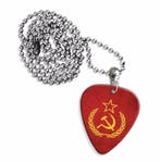 Plectrum ketting of sleutelhanger van de Sovjet Unie vlag, Verzamelen, Ophalen of Verzenden, Nieuw