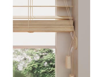 Radeco® Bamboe Houten Jaloezie - 50 mm Lamellen - Licht, Verzenden, Nieuw
