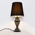 Tafellamp Steampunk metaal 48xØ22 cm E14 zwart, Huis en Inrichting, Lampen | Tafellampen, Verzenden, Nieuw