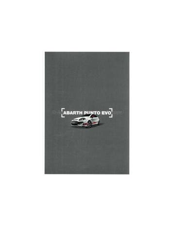2010 ABARTH PUNTO EVO BROCHURE ENGELS, Nieuw, Author