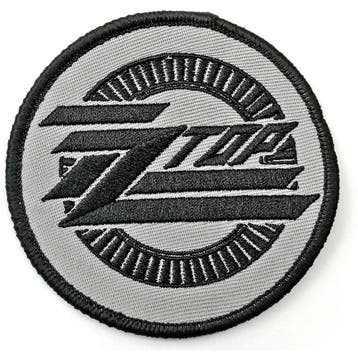 ZZ Top - Circle Logo - patch officiële merchandise, Verzamelen, Ophalen of Verzenden, Nieuw, Kleding