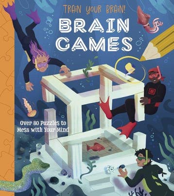 Train Your Brain Puzzles- Train Your Brain! Brain Games, Verzenden, Zo goed als nieuw, Regan