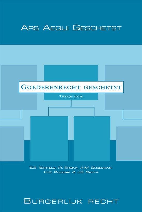 9789069168371 Ars Aequi Geschetst - Goederenrecht geschetst, Boeken, Schoolboeken, Zo goed als nieuw, Verzenden