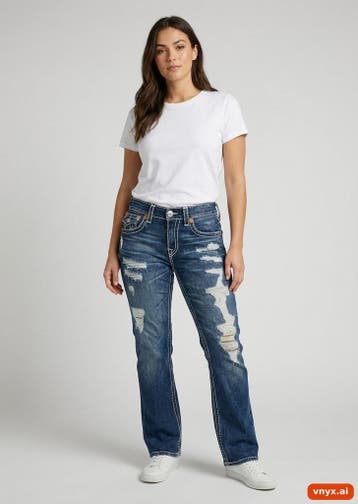 True Religion Jeans Dames maat WW32 / L26 Blauw Vintage, Ophalen of Verzenden, Nieuw