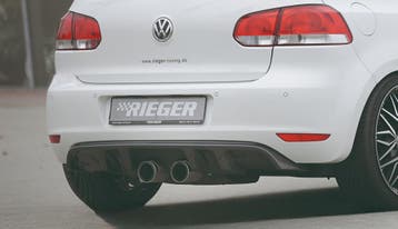 Rieger diffuser | geschikt voor VW Golf 6 VI 2008-2012 | ABS, Verzenden, Nieuw, Volkswagen