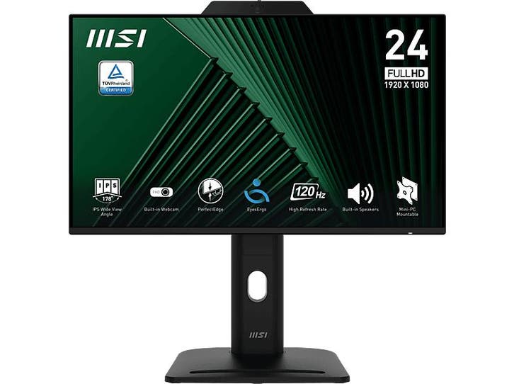 Msi - Full HD  Monitor - 23.8 inch, Computers en Software, Monitoren, IPS, In hoogte verstelbaar, Full HD, Nieuw, Verzenden