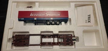 Trix H0 - 24425-03 - Modeltrein goederenwagon (1), Nieuw
