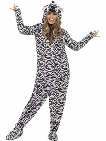 Zebra carnavalspak man/vrouw, Kleding | Dames, Ophalen of Verzenden, Nieuw