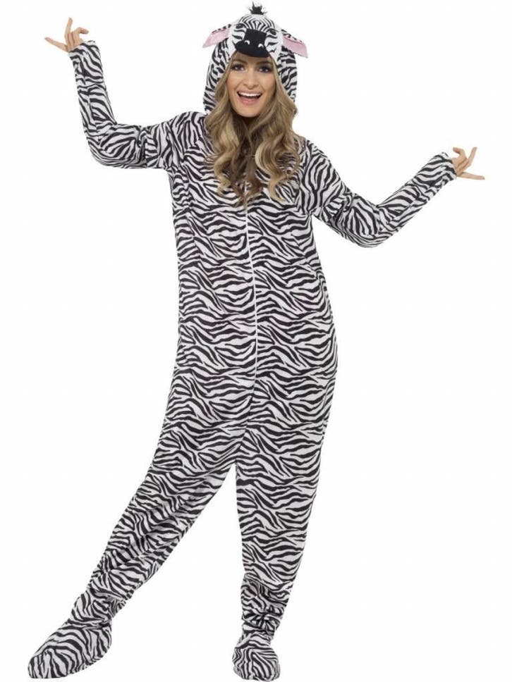 Zebra carnavalspak man/vrouw, Kleding | Dames, Carnavalskleding en Feestkleding, Nieuw, Ophalen of Verzenden