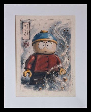Emma Wildfang - Eric Cartman - Lego inspired Series -Anime, Kinderen en Baby's, Speelgoed | Duplo en Lego, Nieuw