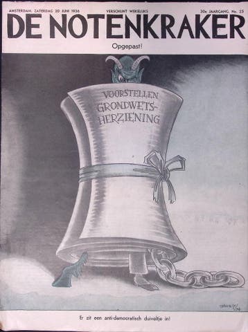 Spotprent over afgewezen voorstellen (lijst optie, Lithos), Verzenden