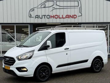 Ford Transit Custom 2.0 TDCI 77KW 105PK EURO 6 RVS IMPERIAAL, Gebruikt, Euro 6, Wit, Dealer onderhouden