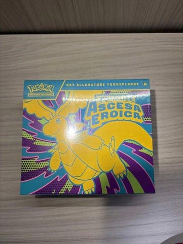 Pokémon - 1 Elite trainer box - Megaevoluzione Ascesa Eroica, Hobby en Vrije tijd, Verzamelkaartspellen | Pokémon, Nieuw