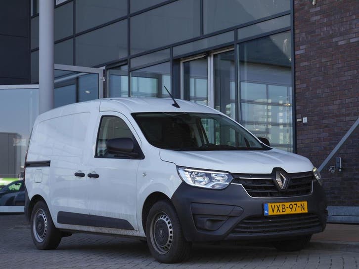 Renault Express 1.5 dCi 75 Comfort, Auto's, Bestelauto's, Lease, Zwart, Handgeschakeld, Wit, Financial lease, Stof, Diesel, Euro 6
