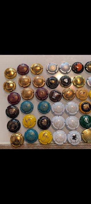 Champagne capsules (72) - Aluminium - Champagnecapsules en