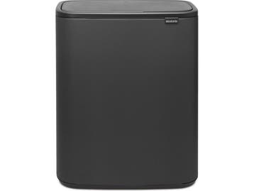Brabantia Bo Touch Bin - Prullenbak - 2 x 30 liter -, Verzenden, Zo goed als nieuw