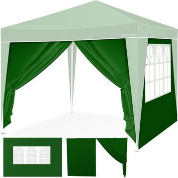 KESSER® Zijwand voor paviljoen - 3x3m - Groen, Tuin en Terras, Partytenten, Verzenden, Zo goed als nieuw