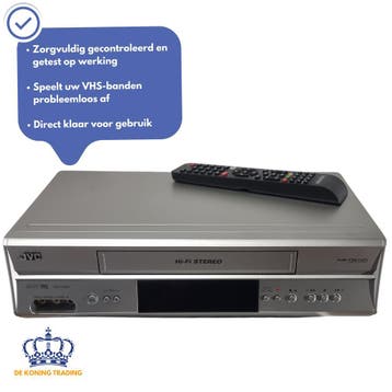 JVC HR-V520SE | Videorecorder | VHS Speler | Videospeler, Audio, Tv en Foto, Videospelers, Verzenden, Gebruikt, VHS-speler of -recorder