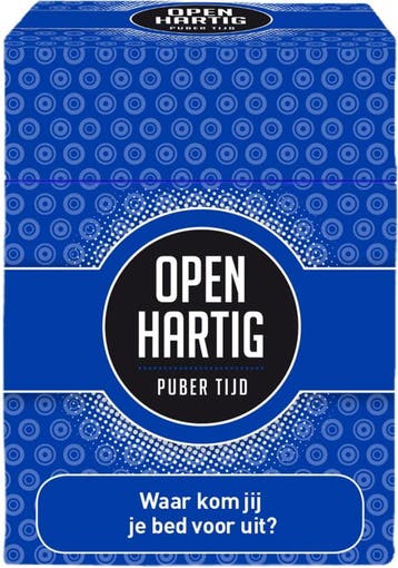 Openhartig - Puber Tijd | Open Up! - Gespreksstarters, Hobby en Vrije tijd, Verzenden, Nieuw