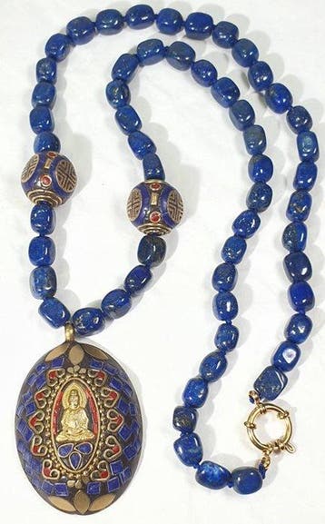 NATUURLIJKE lapis lazuli uit Afghanistan en Beschermende