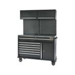 Verrijdbare werkbank met lades, gereedschapsbord,, Ophalen of Verzenden, Nieuw