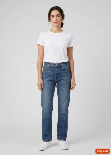 Levis Jeans Dames maat WW26 / L30 Blauw Vintage, Ophalen of Verzenden, Nieuw