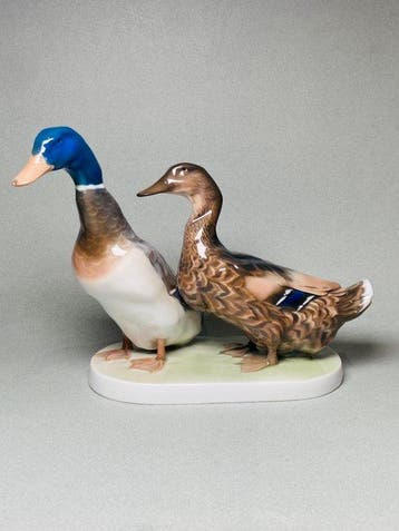 Rosenthal - Beeldje - Mallard Duck’s - Porselein, Antiek en Kunst