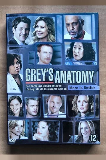 Grey's Anatomy Season 6 2009 6 DVDs voor de prijs van 5, Cd's en Dvd's, Verzenden, Nieuw in verpakking