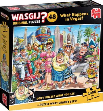Wasgij Original 48 - What Happens in Vegas! Puzzel (1000, Verzenden, Nieuw