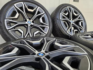 BMW iX 1021M 22 inch velgen zomerbanden Pirelli M Sport OEM, 275 mm, Banden en Velgen, Nieuw, Overige maten