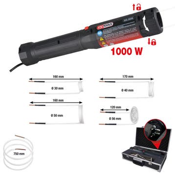 KS Tools Inductiepistool Kit met Snelkoppeling 6-delig, Verzenden, Nieuw