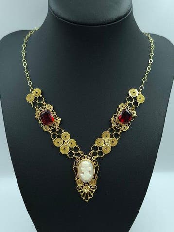Zonder minimumprijs - Halsketting Zilver, Verguld - 72.00ct., Sieraden, Tassen en Uiterlijk, Kettingen, Nieuw