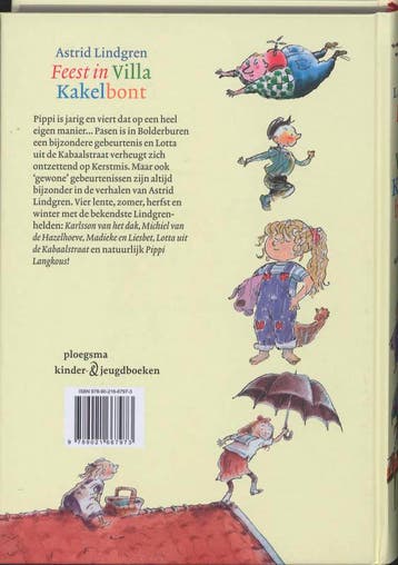 Feest in Villa Kakelbont / Ploegsma kinder- & jeugdboeken, Verzenden, Gelezen, Astrid Lindgren