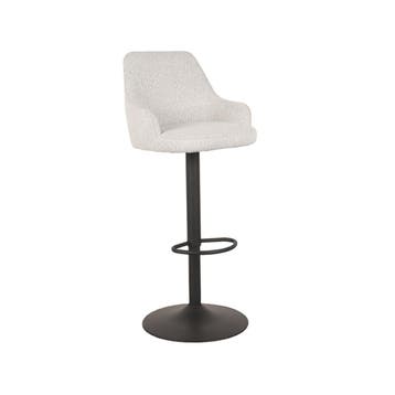 Barkruk Fender | Champagne | Boucle | Gaslift LABEL51, Verzenden, Nieuw in verpakking