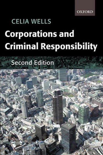 Corporations And Criminal Responsibility, Ophalen of Verzenden, Nieuw