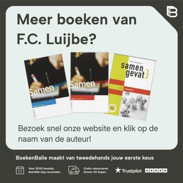 Samengevat wiskunde Vmbo-Kgt - F.C. Luijbe 9789006073652, Boeken, Schoolboeken, Verzenden, Zo goed als nieuw, F.C. Luijbe