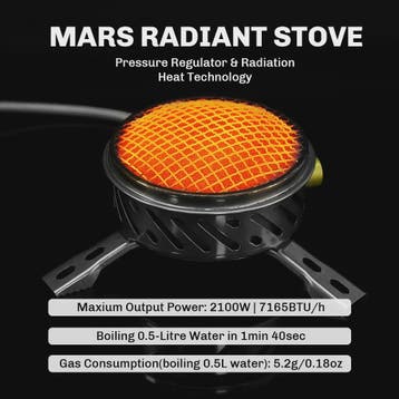 Fire-Maple Mars Radiant Camping Stove: Compact, Windproof &, Verzenden, Nieuw