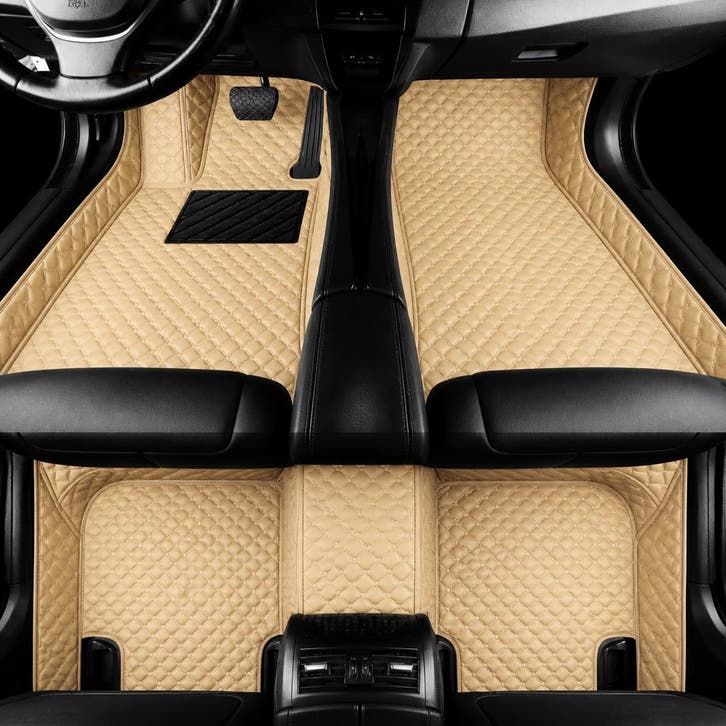 Audi A3 Luxe Leren Vloermatten (2014-2025), Auto-onderdelen, Besturing, Nieuw, Verzenden