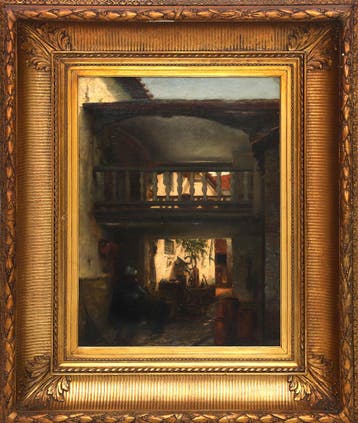 Léon Becker (1826-1909), Antiek en Kunst