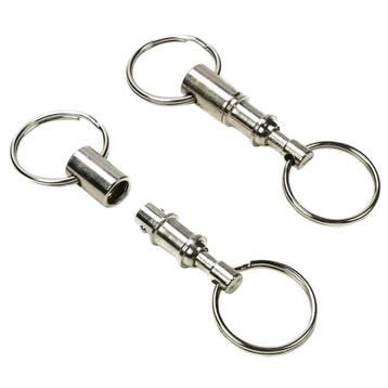 Benson Opsplitsbare metalen sleutelhanger - set van 2 - d..., Verzamelen, Sleutelhangers, Ophalen of Verzenden, Nieuw