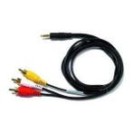 3,5 inch Jack naar Tulp Audio Video Kabel 1,5 meter, Verzenden, Nieuw