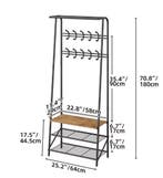 Houten Kapstokbank met Schoenenrek – Stevig Halmeubel, Verzenden, Nieuw