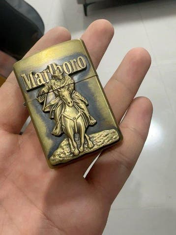 Zippo - Marlboro - Zonder minimumprijs - Aansteker - Messing, Nieuw