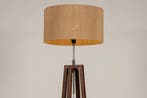Rietveld Vloerlampen - Bruin, Naturel - Hout, Touw, Verzenden, Nieuw
