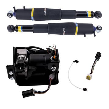 2* achter Schokdemper + Compressor geschikt voor Chevy GM..., Auto-onderdelen, Verzenden, Nieuw, Chevrolet