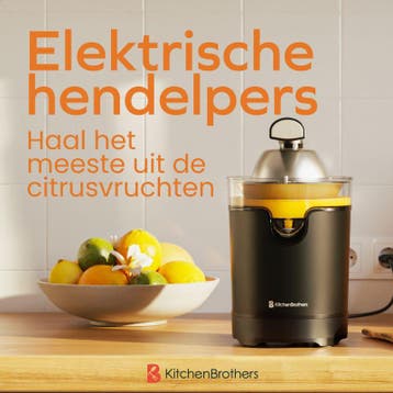 2dekans | LEBENLANG Elektrische Sinaasappelpers 600 W -, Ophalen of Verzenden, Zo goed als nieuw