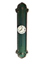 Wandklok - Anno 1750 Sägeuhr - Industrial Hout, Metaal -, Antiek en Kunst, Antiek | Klokken